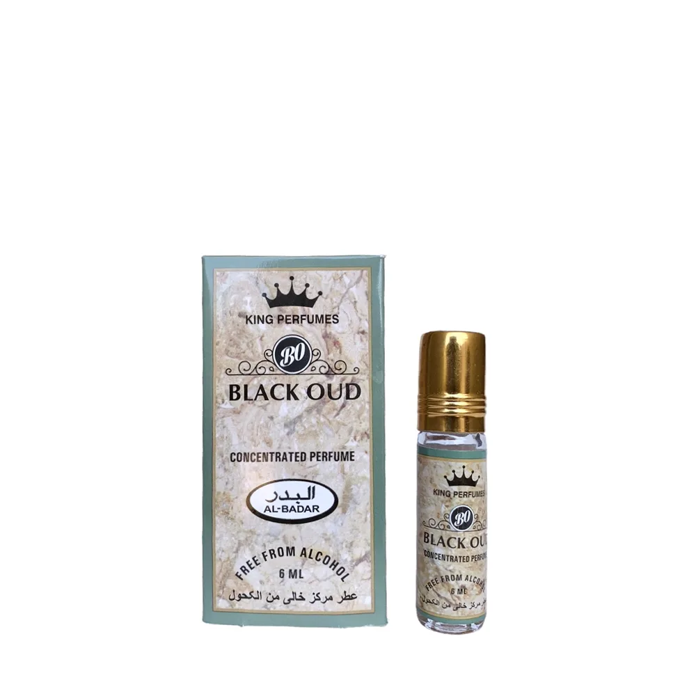 Al-Badar Black Oud Oil Parfum 6ml - King Perfumes