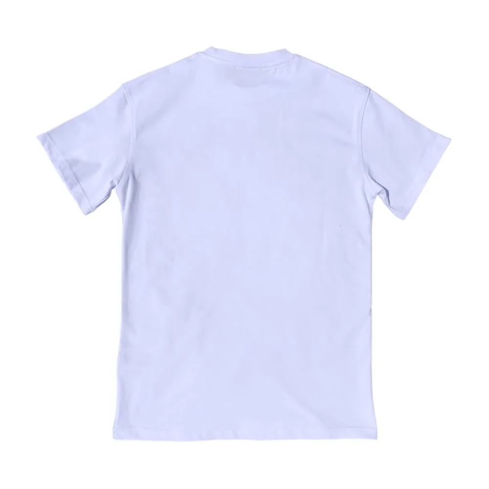 LV3457 Psychedelic Flower Print White Crewneck T-Shirt
