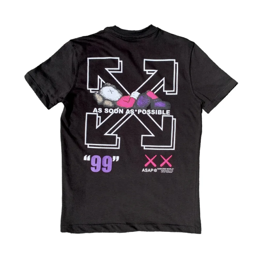 Off-White As Soon As Possible 99 Black Crewneck T-Shirt