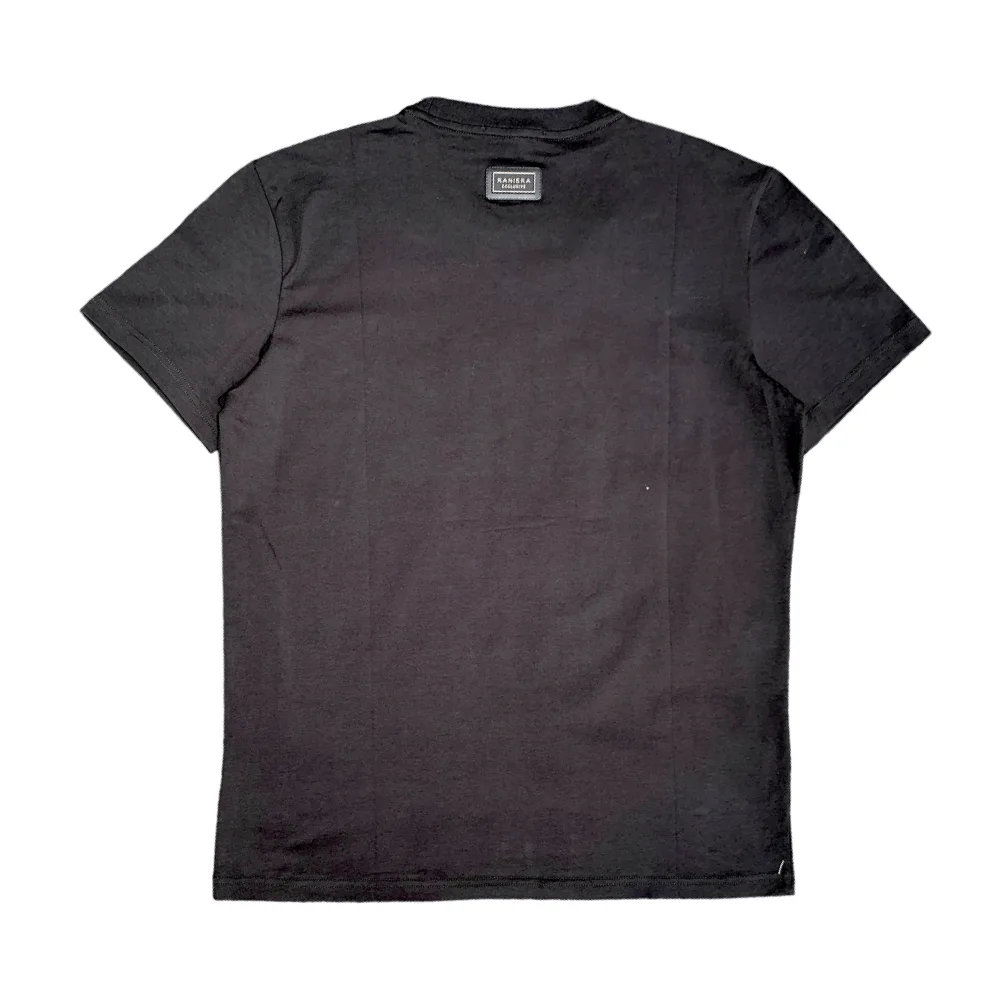 ‘Royal R’ Italian Way Black T-Shirt – Roberto Raniera