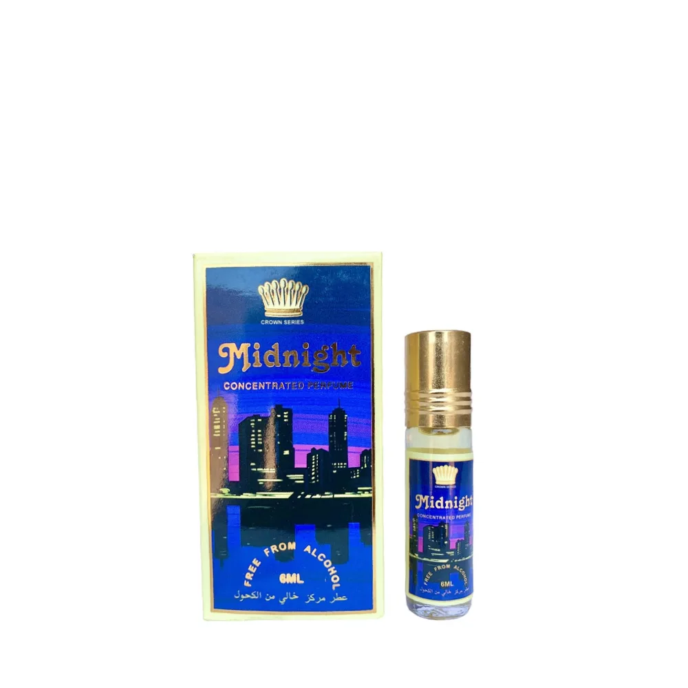 Crown Series Midnight Concentrated Attar Oil Parfum 6ml