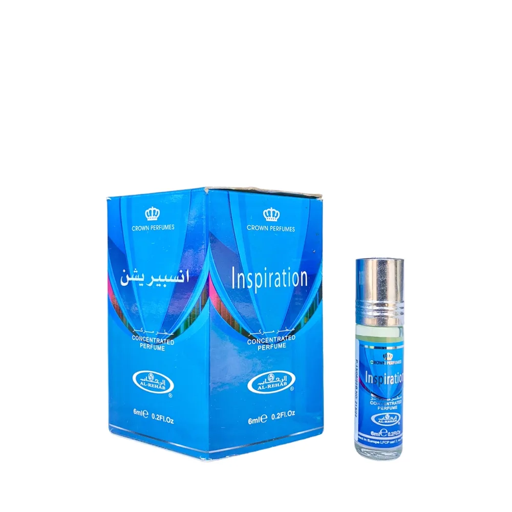 6 Pack Al-Rehab Crown Perfumes Inspiration Oil Parfum 6ml