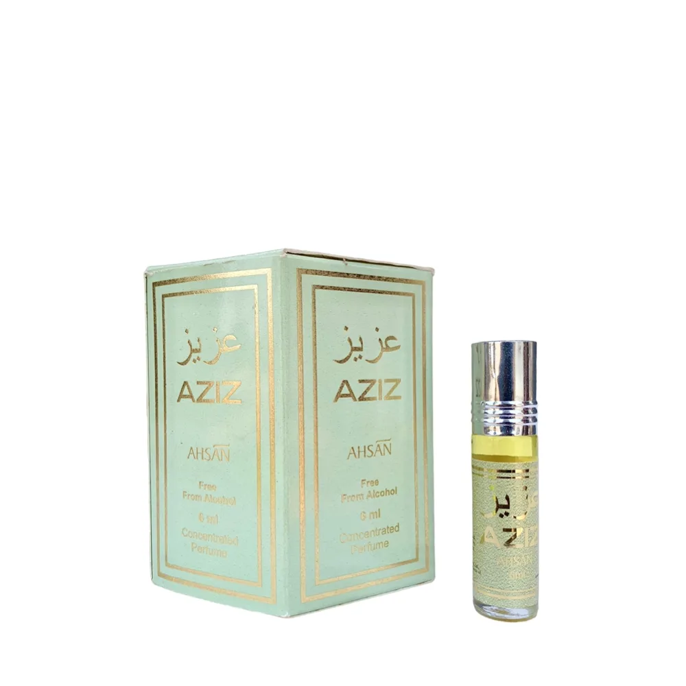 6-Pack Ahsan Aziz Concentrated Oil Perfume 6ml