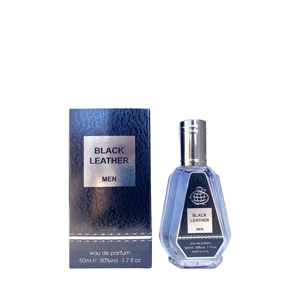 Fragrance World Black Leather Men Eau De Parfum 50ml