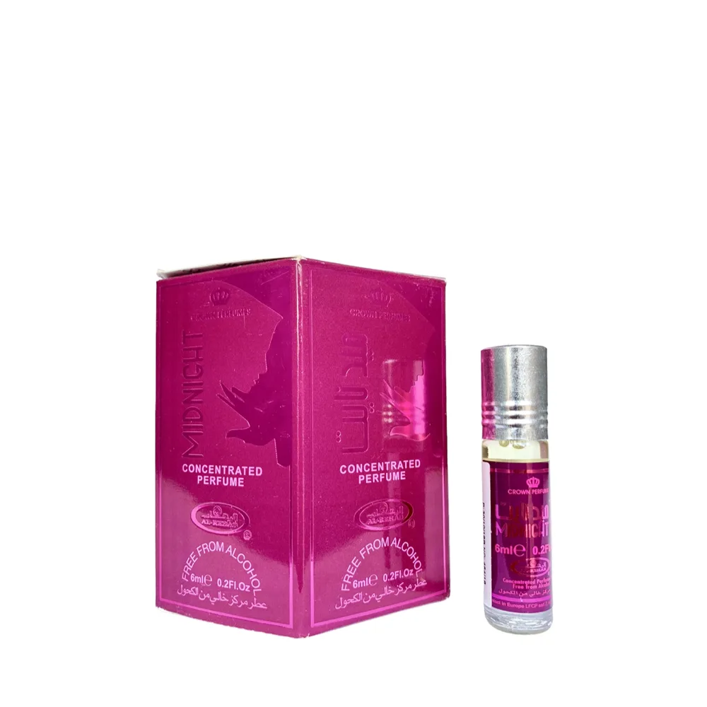 Al-Rehab Crown Perfumes Midnight Concentrated Oil Perfume 6ml