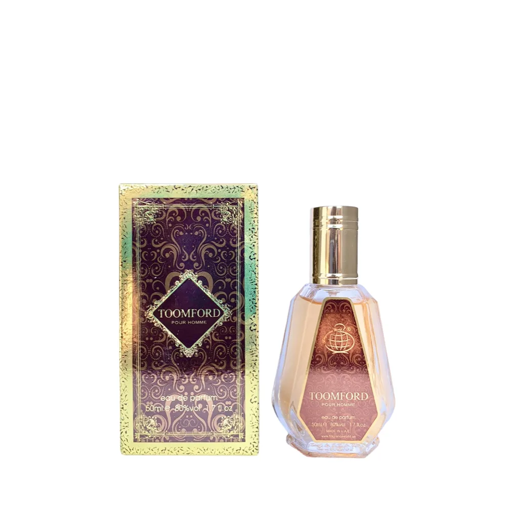 Fragrance World Toomford Pour Homme Eau De Parfum 50ml - Tuscan Leather by Tom Ford