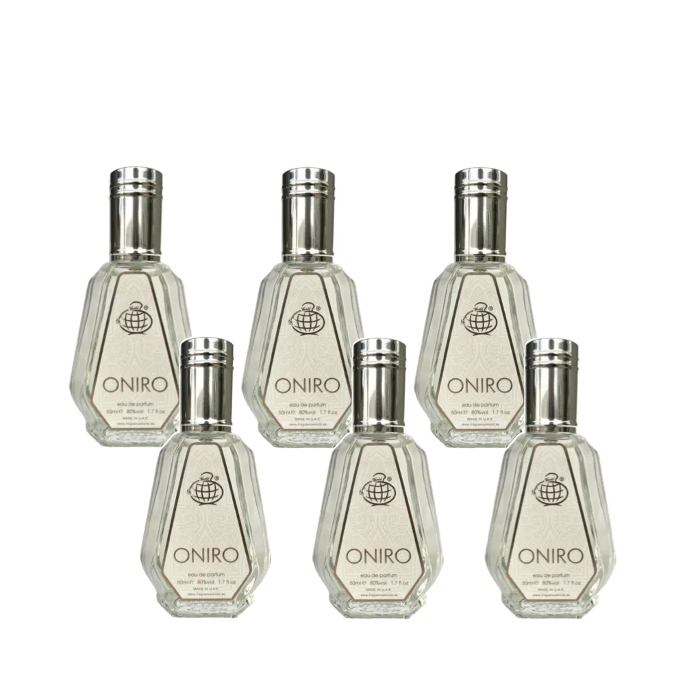 6-Pack Fragrance World Oniro Eau De Parfum 50ml