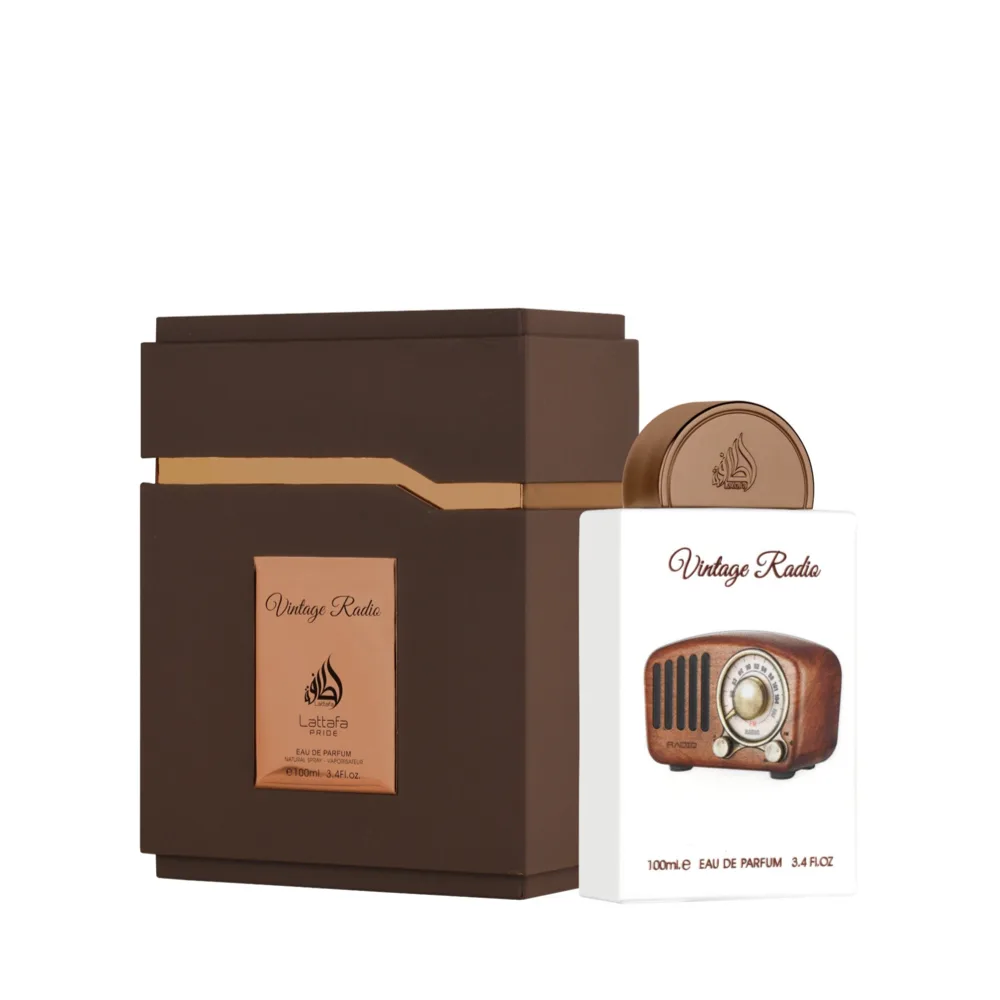 Lattafa Pride Vintage Radio Eau De Parfum - Lattafa Perfumes - Arabian Dubai Fragrances