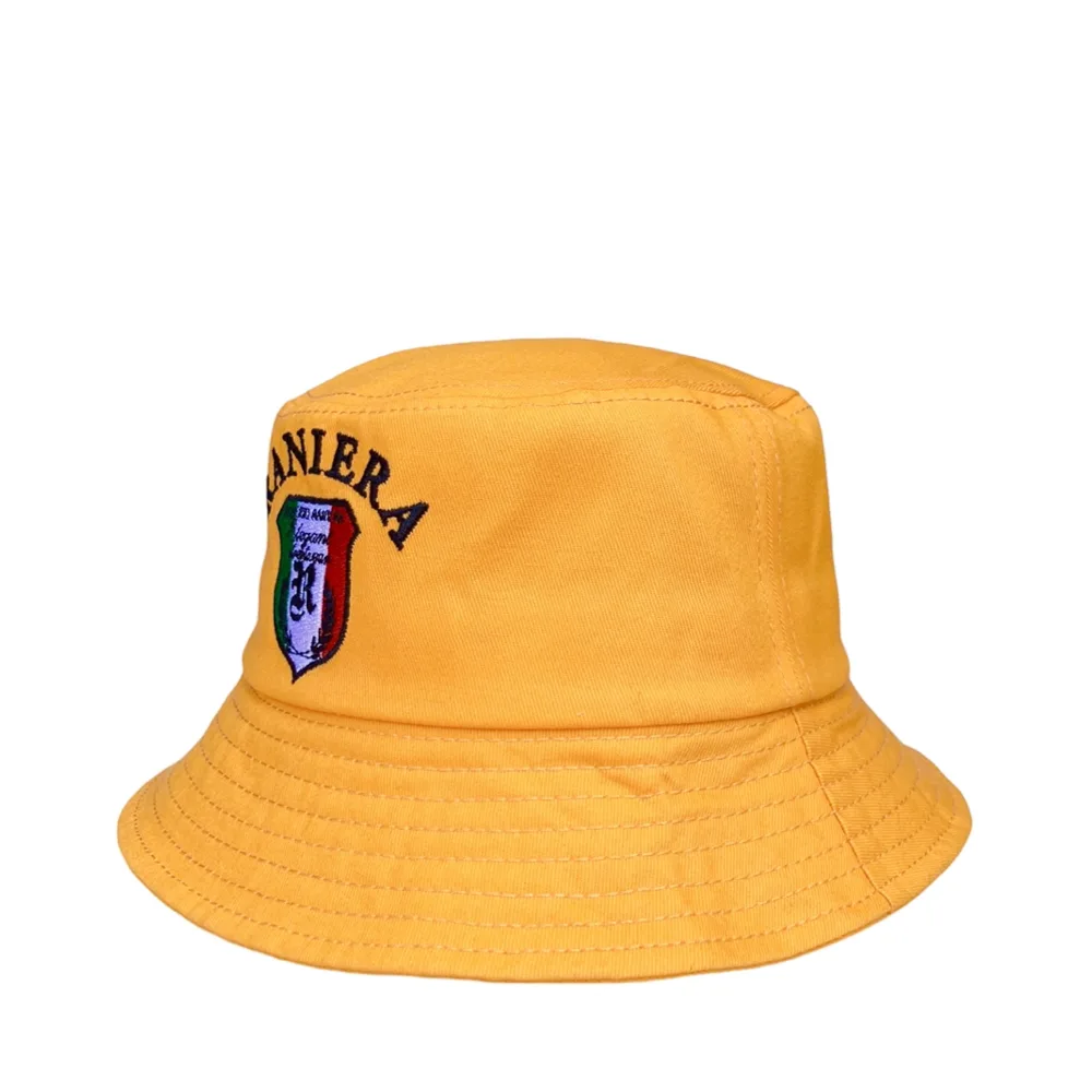 Raniera Tuscan Marigold Bucket Hat - Roberto Raniera