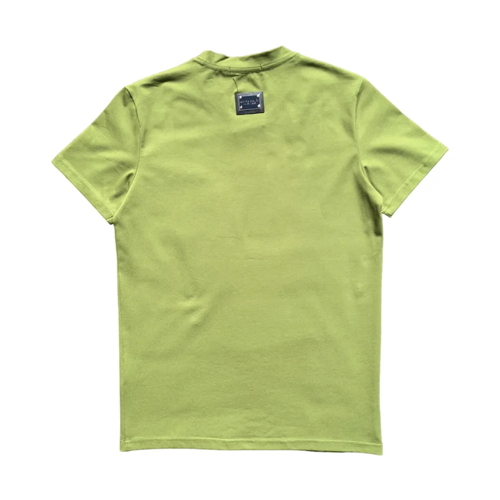 Emerald Crest Green Crew Neck T-Shirt - Roberto Raniera