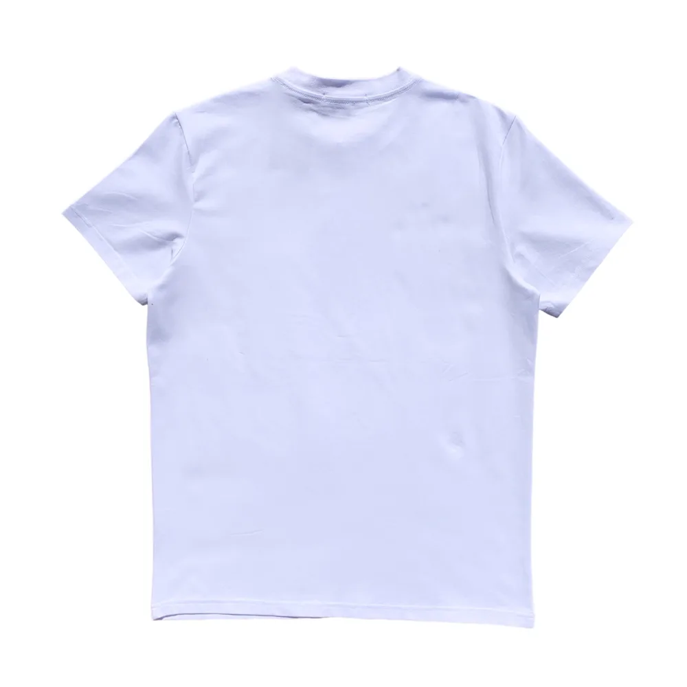 Obsidian Leopards White Crew Neck T-Shirt - Sergio Mazzola