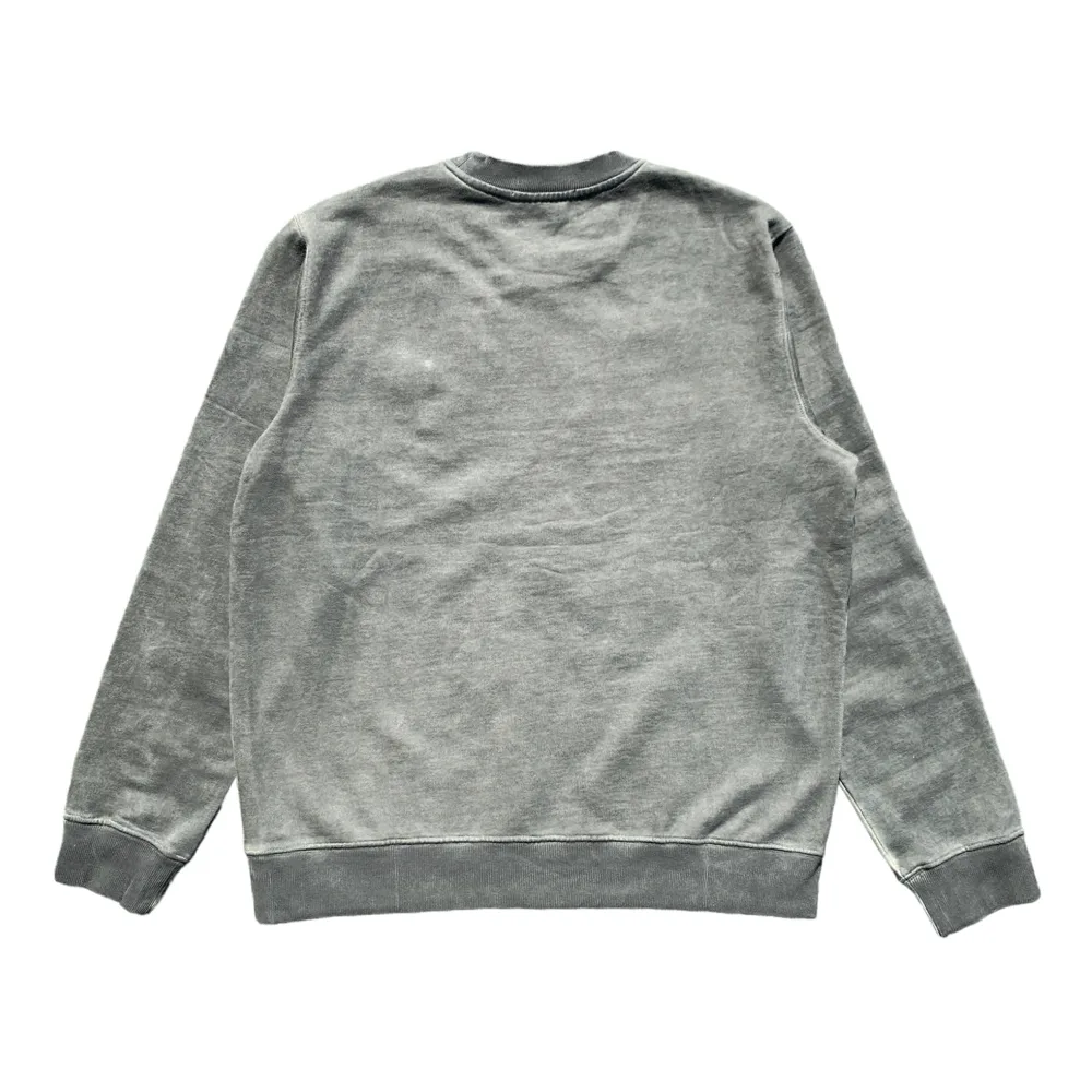 Patched Crew Laurel Green Sweatshirt - Roberto Raniera