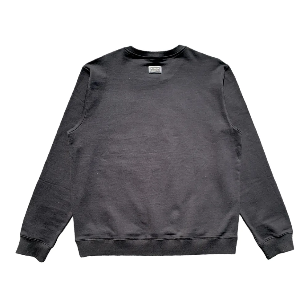 Luxe Embellished Black Sweatshirt – Roberto Raniera