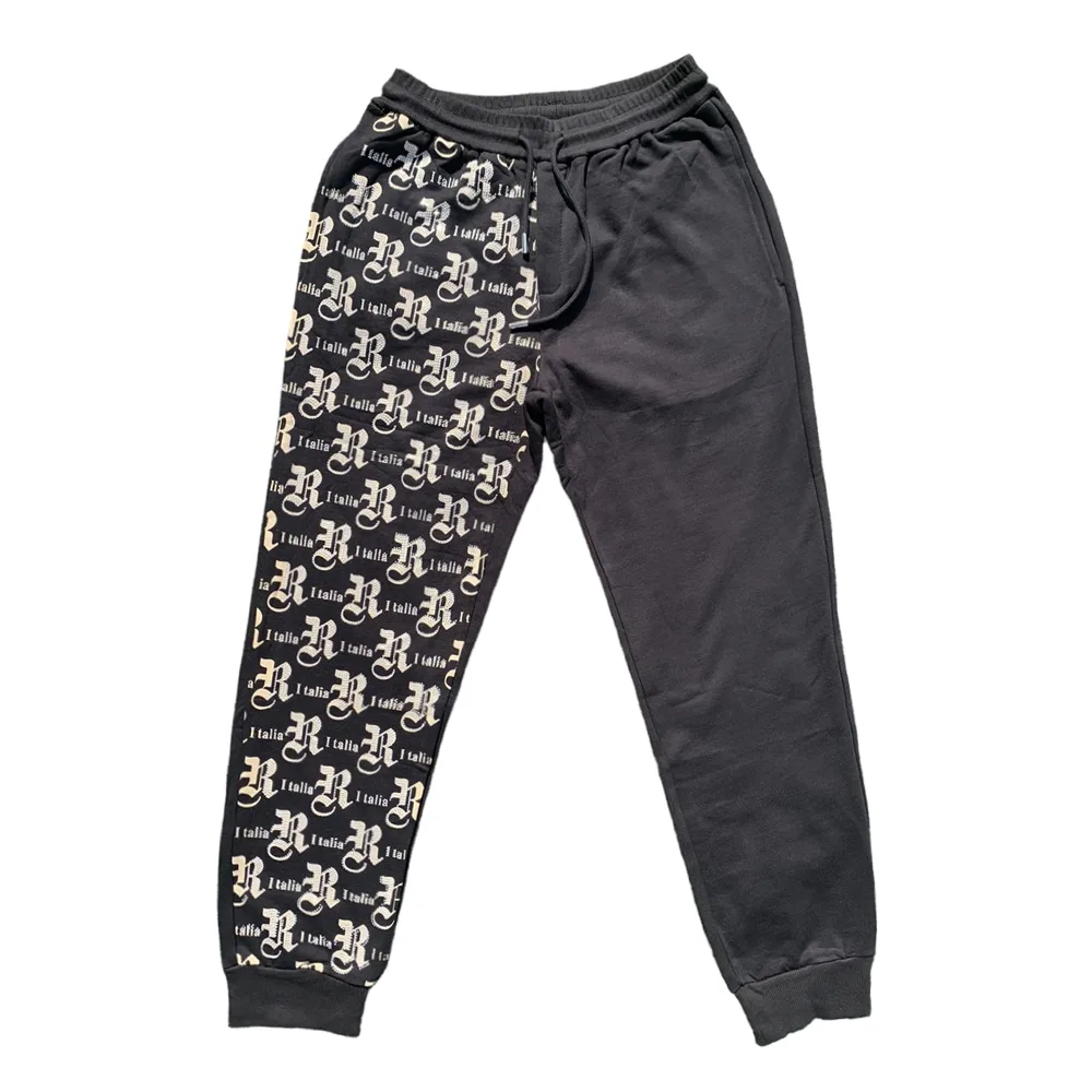 Milan Dualism Black Jogger by Roberto Raniera