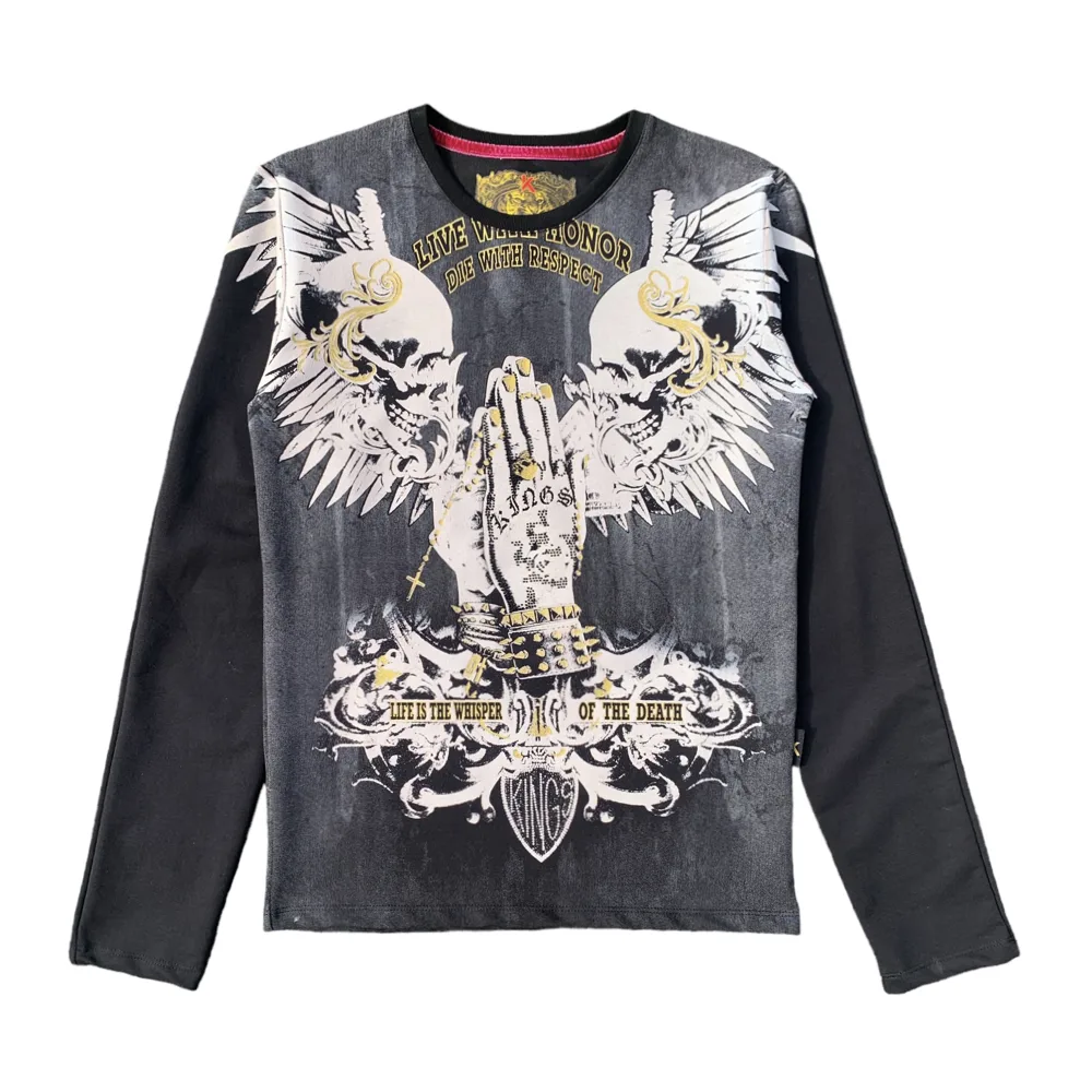 Kingz Honor & Respect Black Crew Neck T-Shirt