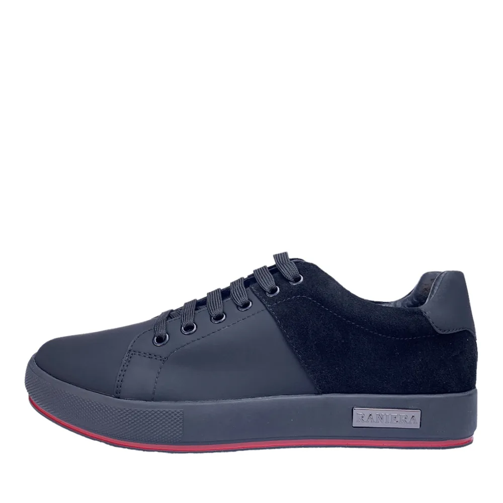 Roberto Raniera 2023-18 Infrared Black Low-Top Sneaker