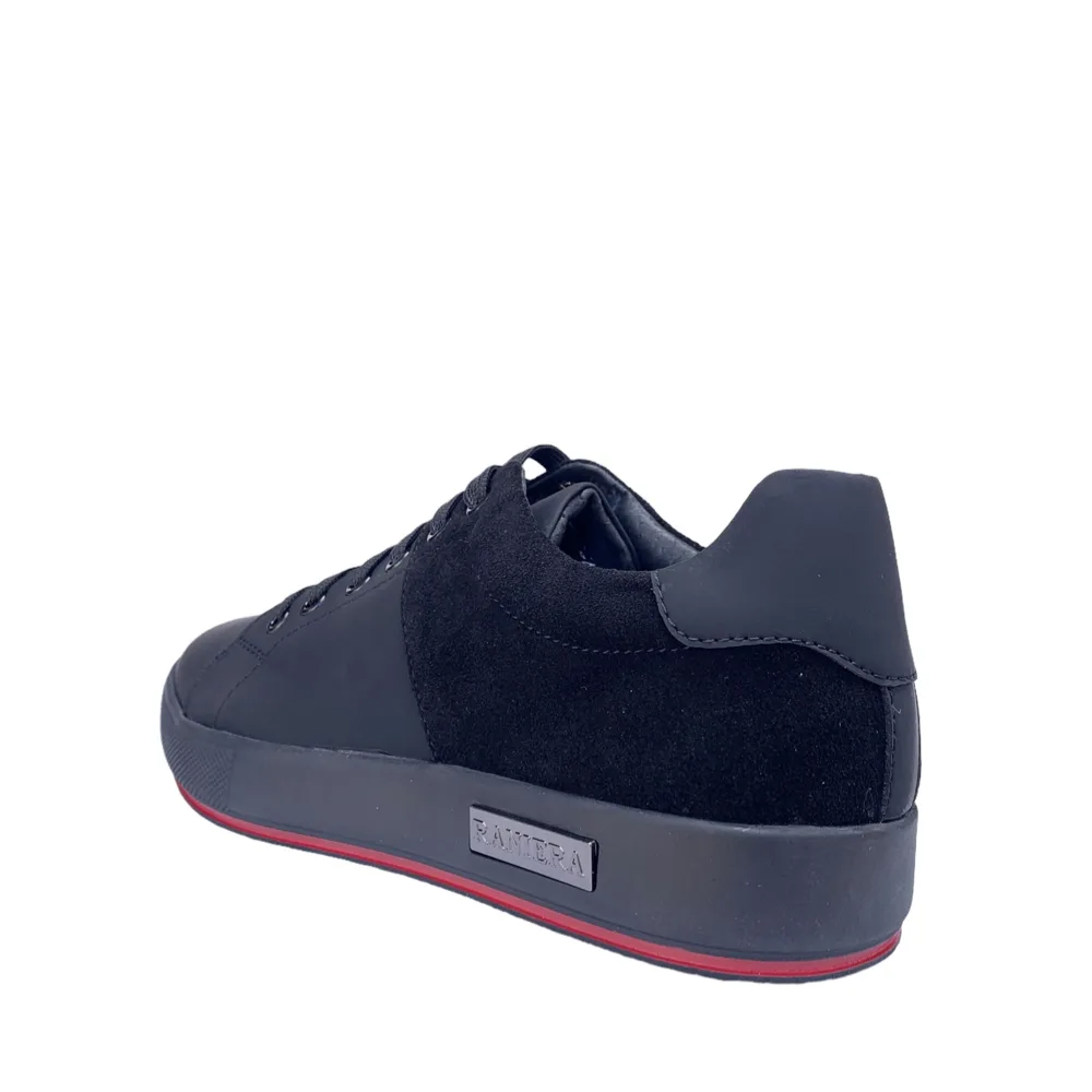 Roberto Raniera 2023-18 Infrared Black Low-Top Sneaker