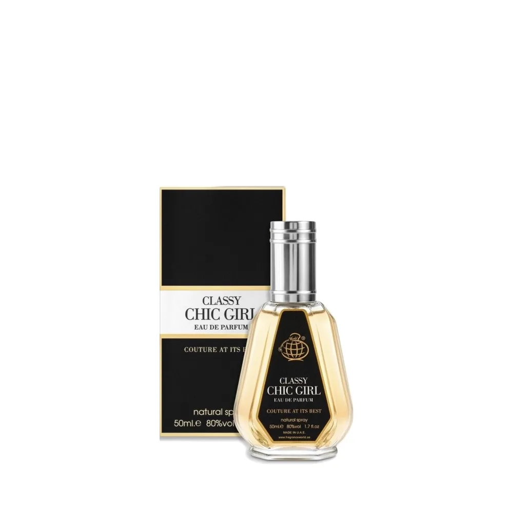 Fragrance World Classy Chic Girl Eau De Parfum 50ml - Good Girl by Carolina Herrera