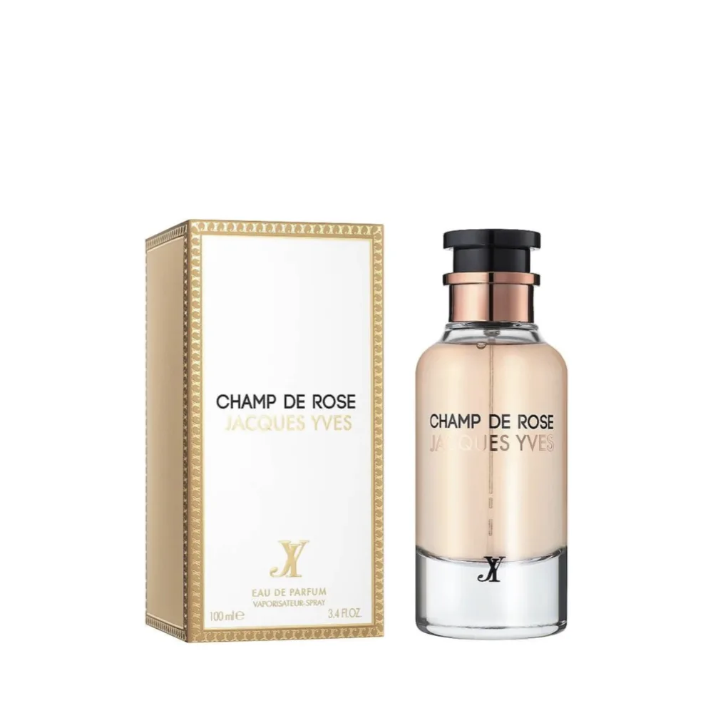 Champ De Rose Jacques Yves Eau de Parfum by Fragrance World - Inspired by Rose des Vents Louis Vuitton