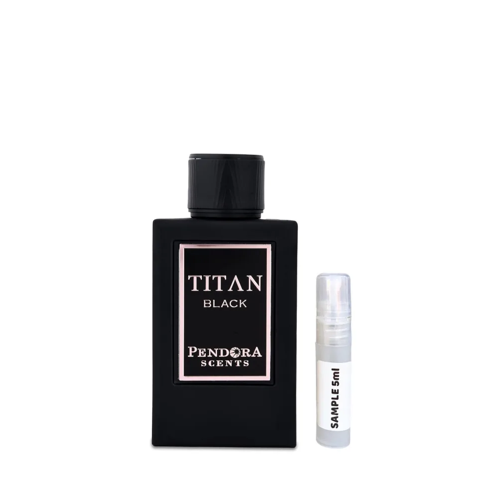 Pendora Scents Titan Black Eau De Parfum - Arabian Dubai Perfumes - Bvlgari Man In Black by Bvlgari