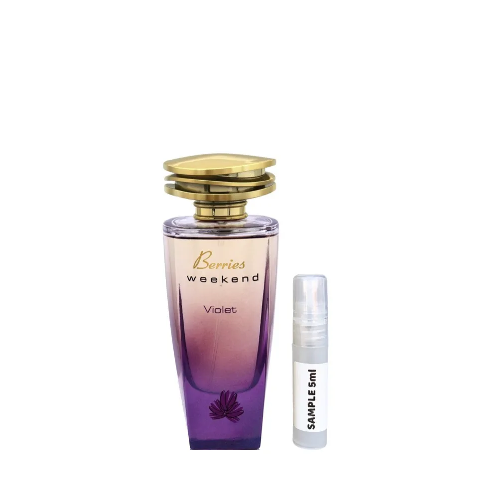 Fragrance World Berries Weekend Violet Eau De Parfum - Weekend for Women by Burberry