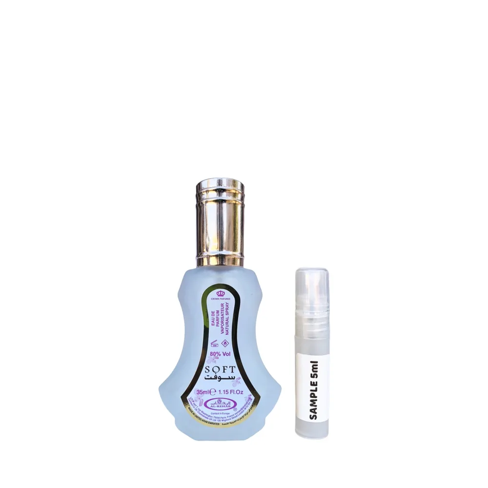 Al-Rehab Crown Perfumes Soft Eau De Parfum Sample 5ml