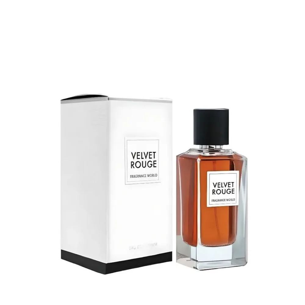 Fragrance World Velvet Rouge Eau De Parfum 100ml - Arabic Dubai Perfumes