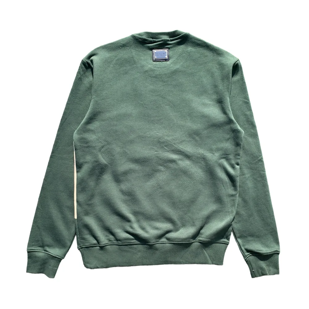 Raniera Times Pine Green Crew Neck Sweatshirt - Roberto Raniera