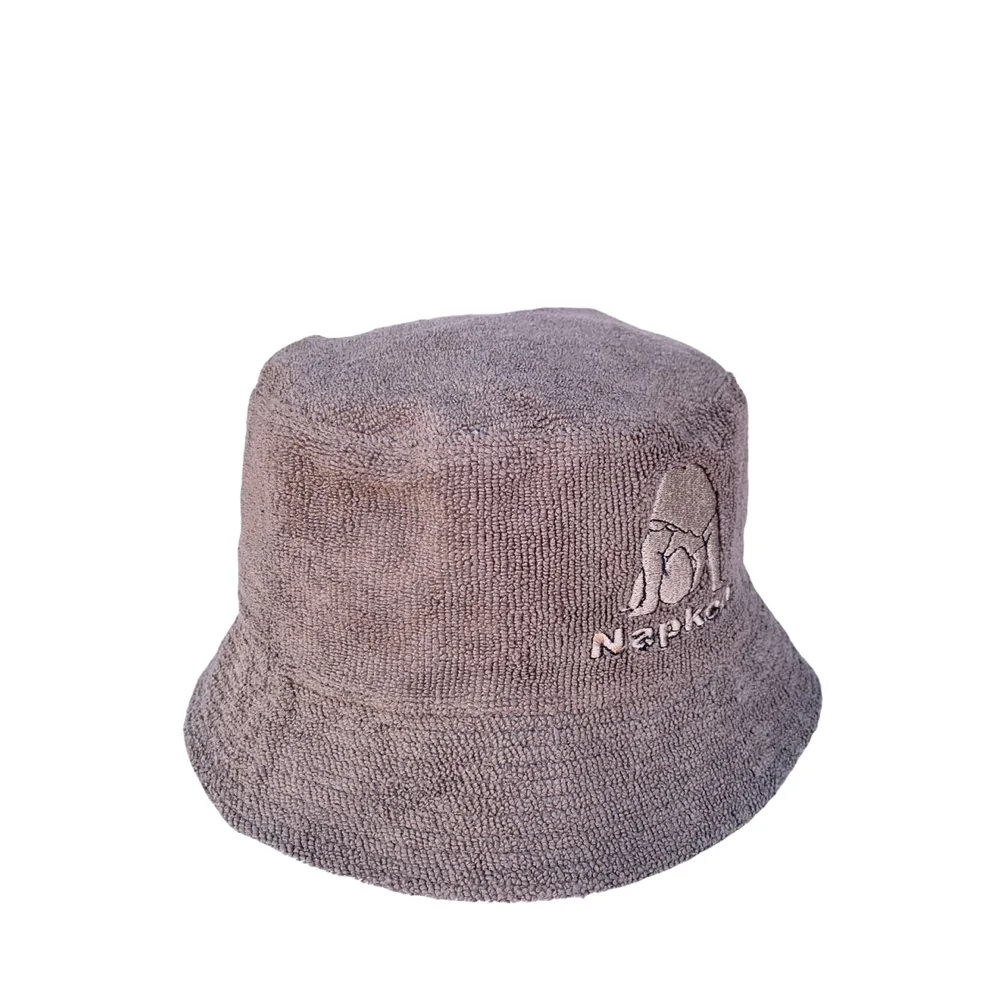Napken Terry Taupe Bucket Hat