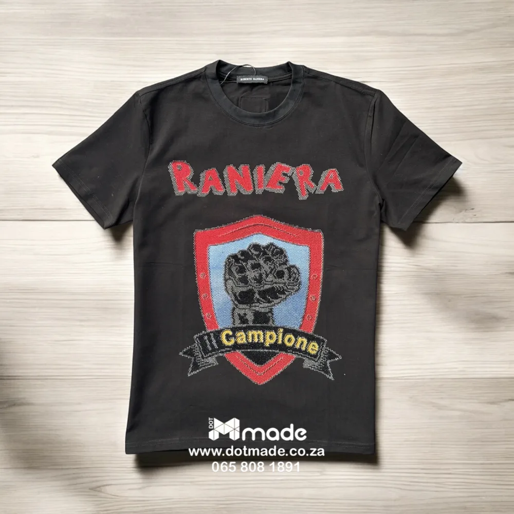 Fist of Victory Black T-Shirt - Roberto Raniera - Image 4