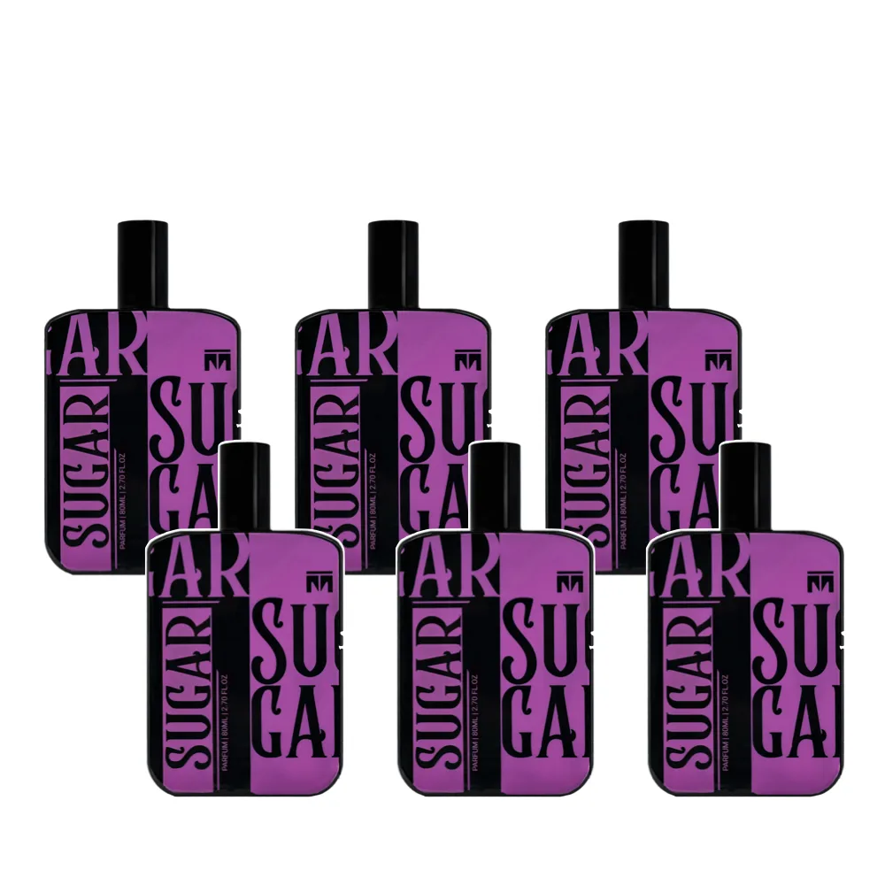 6-Pack Motala Perfumes Sugar Parfum 80ml
