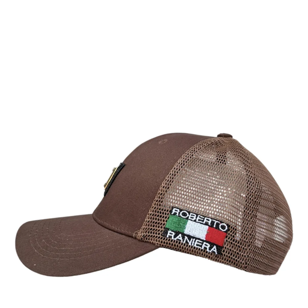 Raniera Signature Brown Trucker Cap - Roberto Raniera