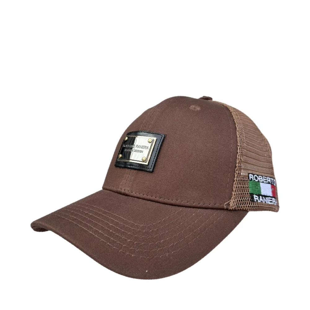 Raniera Signature Brown Trucker Cap - Roberto Raniera