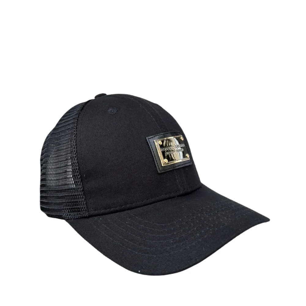 Raniera Signature Black Trucker Cap - Roberto Raniera