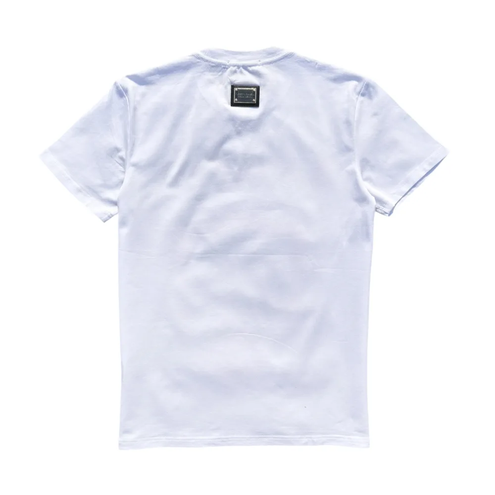 Campione Fist Victory White Crew Neck T-Shirt by Roberto Raniera