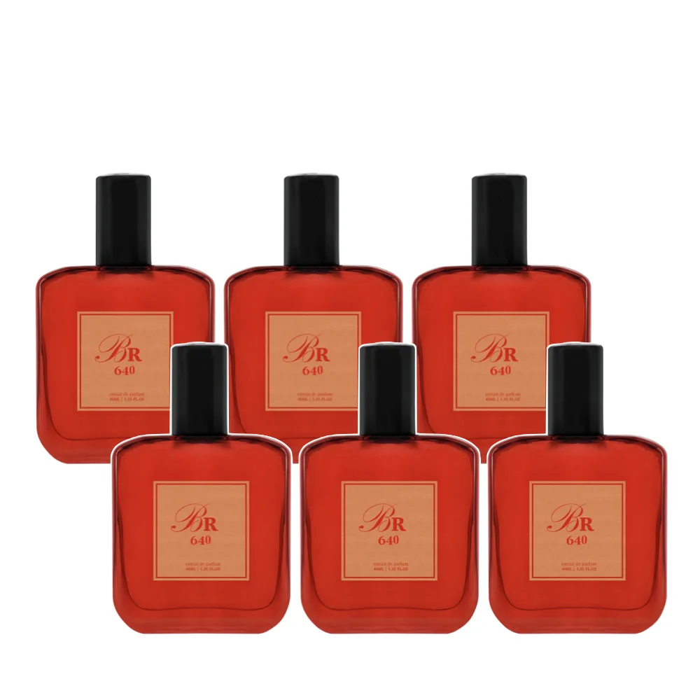 6-Pack Motala Perfumes Barakkat Rouge 640 Parfum 40ml