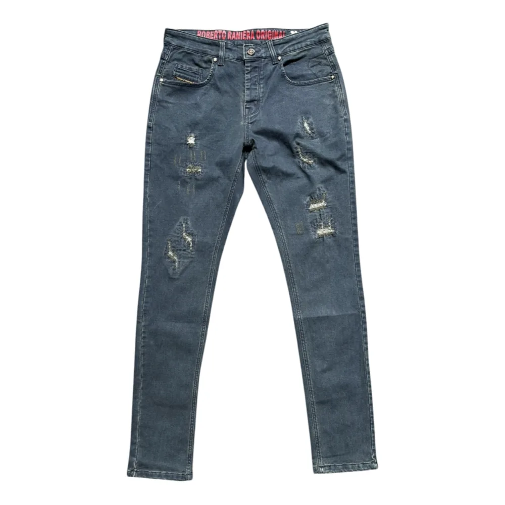 Urban Rebel Slim Fit Denim Jeans - Roberto Raniera