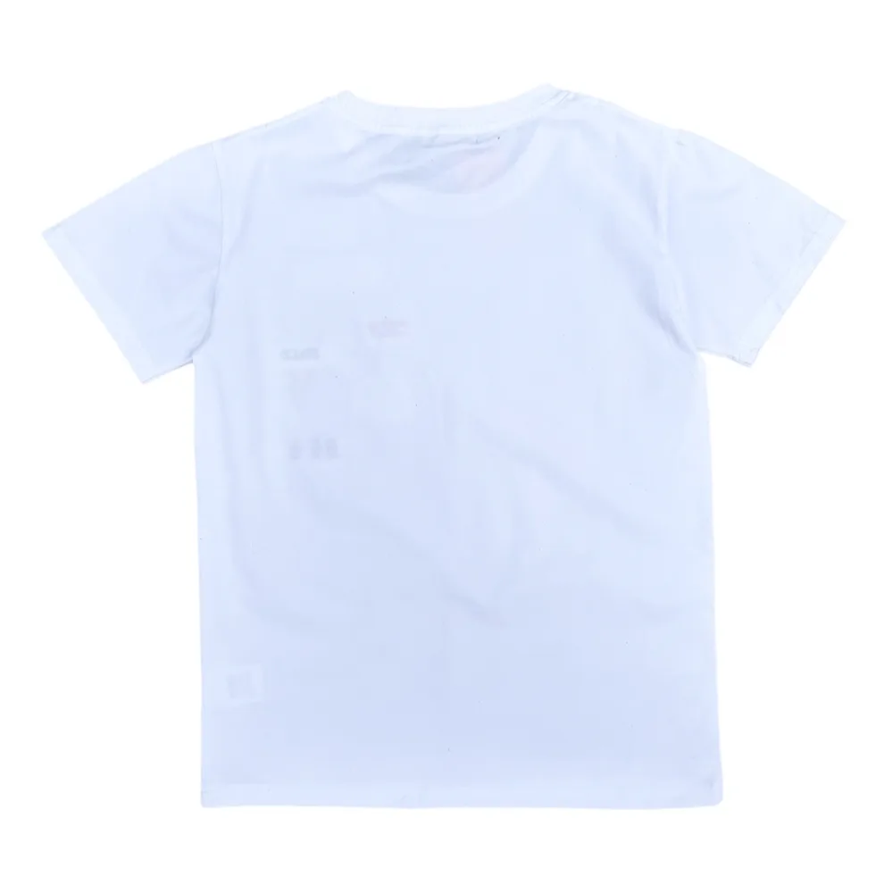 Diesel DSL17 Explorer Patch White Crew Neck T-Shirt