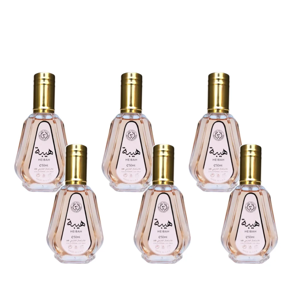6-Pack Ard Al Zaafaran Heibah Eau De Parfum 50ml