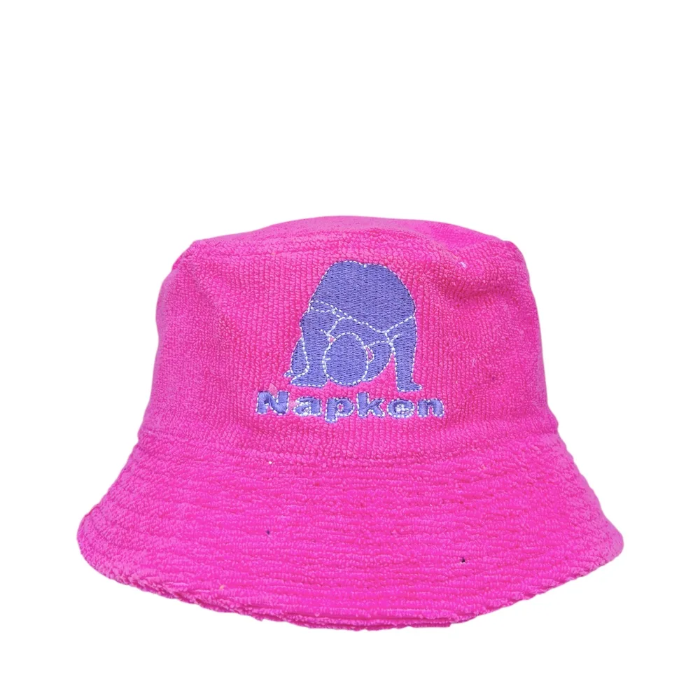 Napken Purple Baby Logo Fuchsia Pink Bucket hat