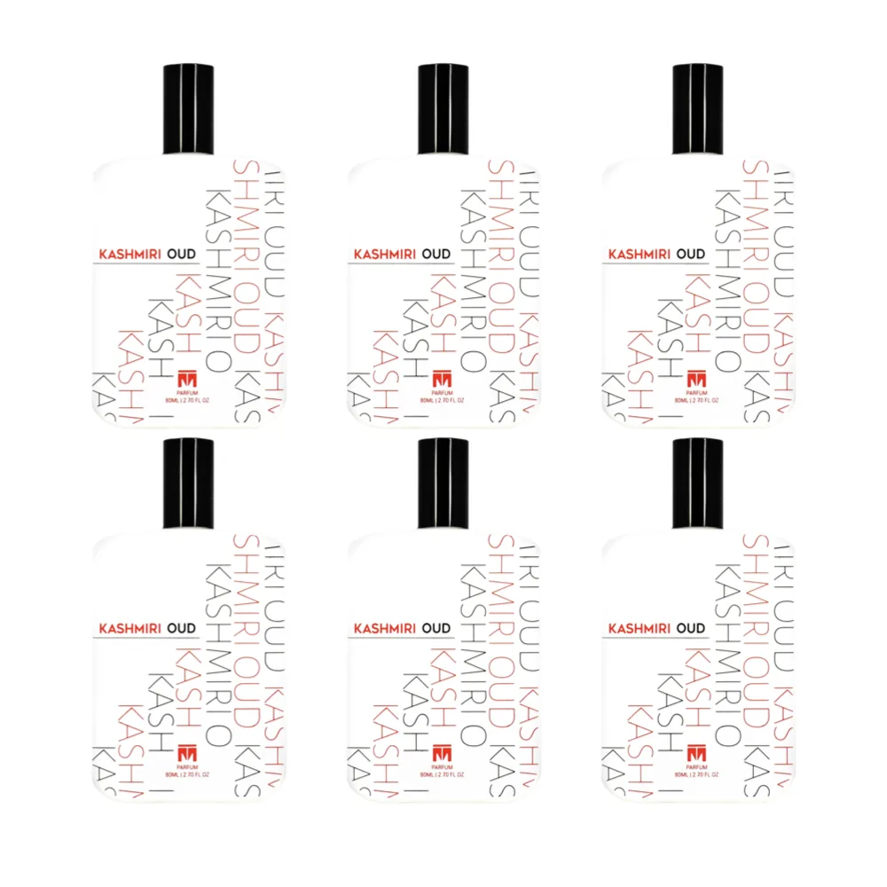 6-Pack Motala Perfumes Kashmiri Oud Eau De Parfum