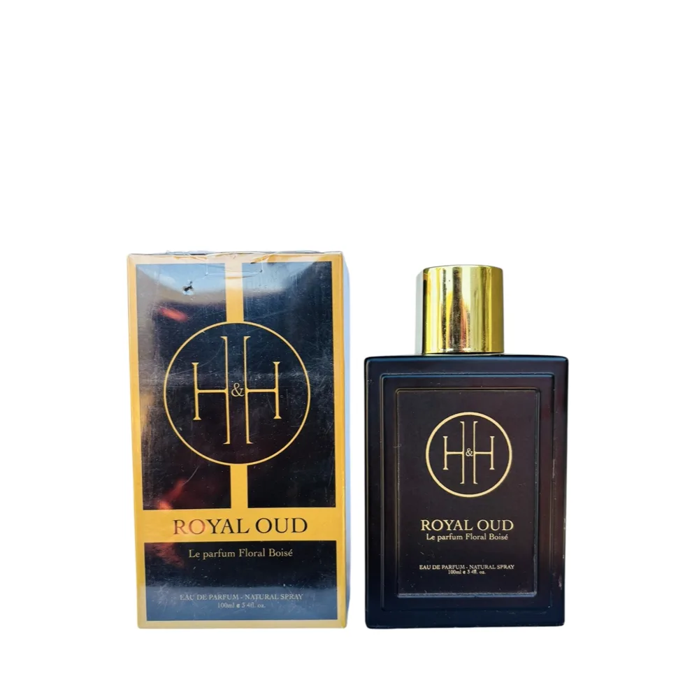 H&H Royal Oud Eau De Parfum 100ml - Arabic Dubai Perfumes