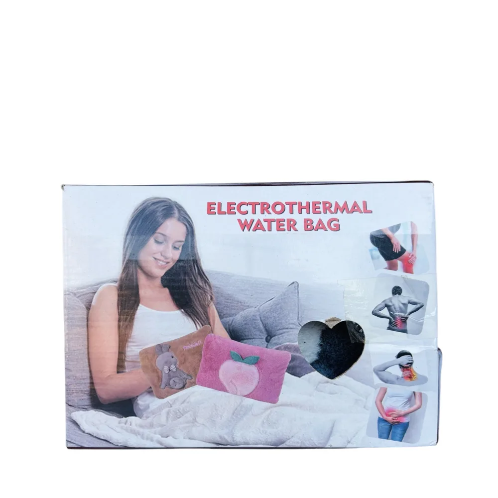 Electrothermal Brown Hot-Water Bag