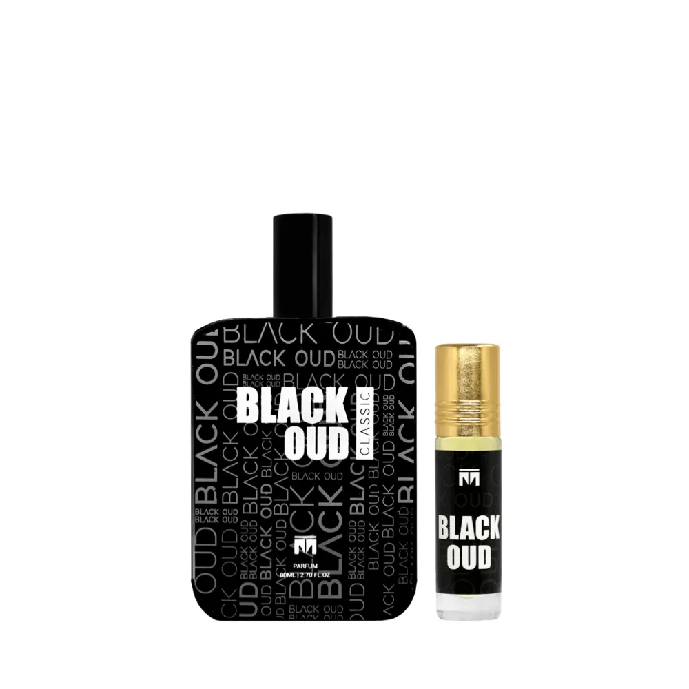 2-in-1 Motala Perfumes Black Oud Classic Oil + Eau De Parfum Combo