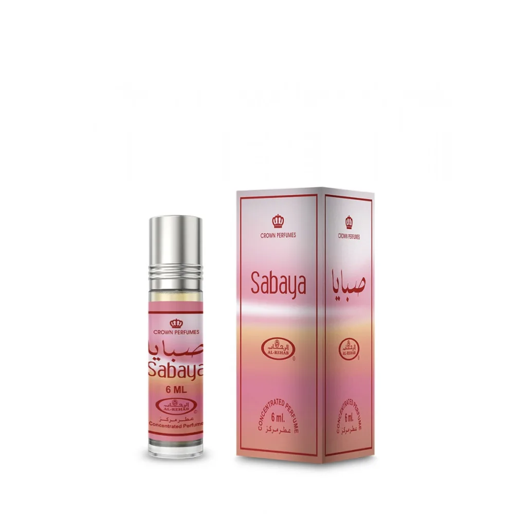 Al-Rehab Crown Perfumes Sabaya Concentrated Oil Parfum 6ml - Arabian Dubai Perfumes