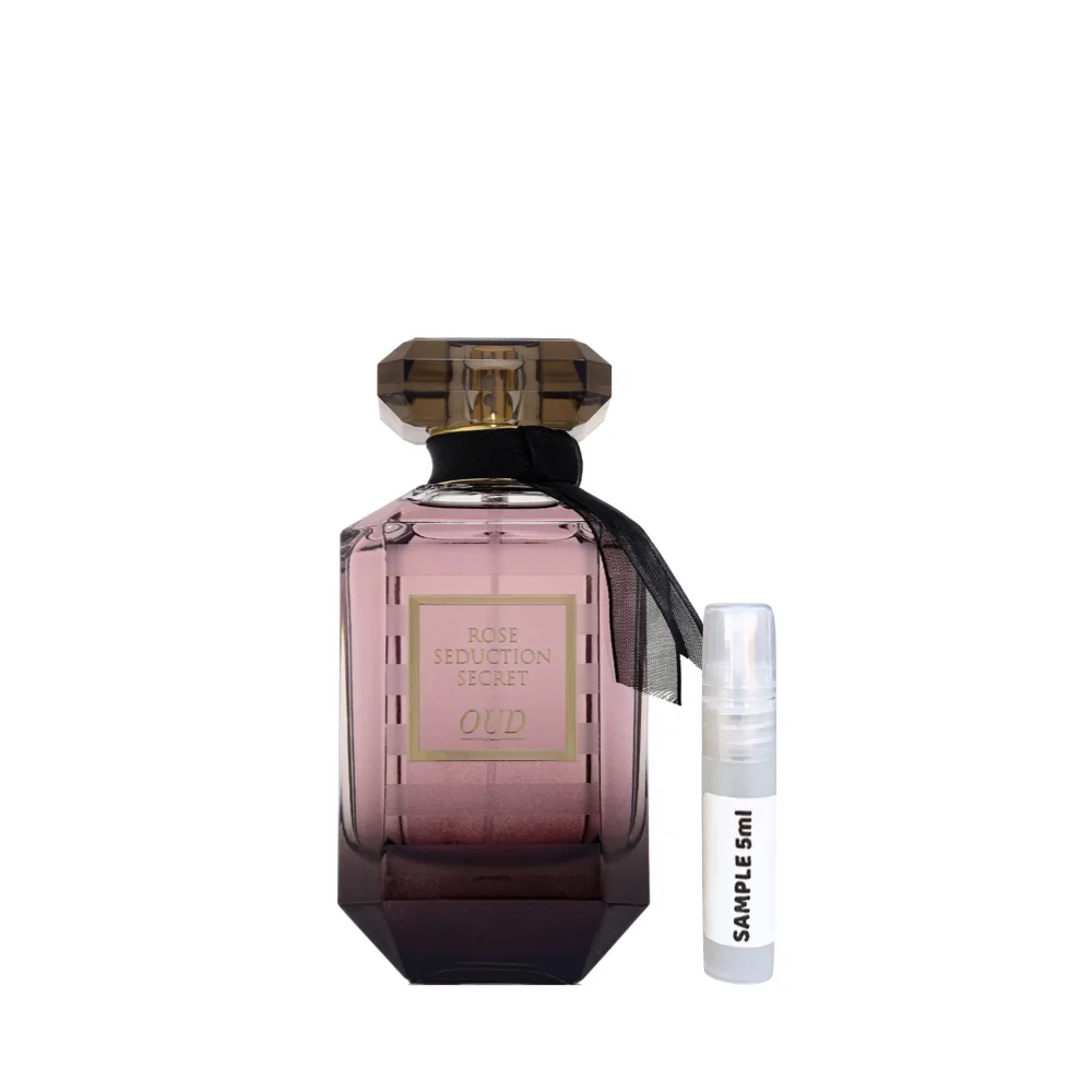 Fragrance World Rose Seduction Secret Oud Eau De Parfum - Arabian Dubai Perfumes - Bombshell Sundrenched