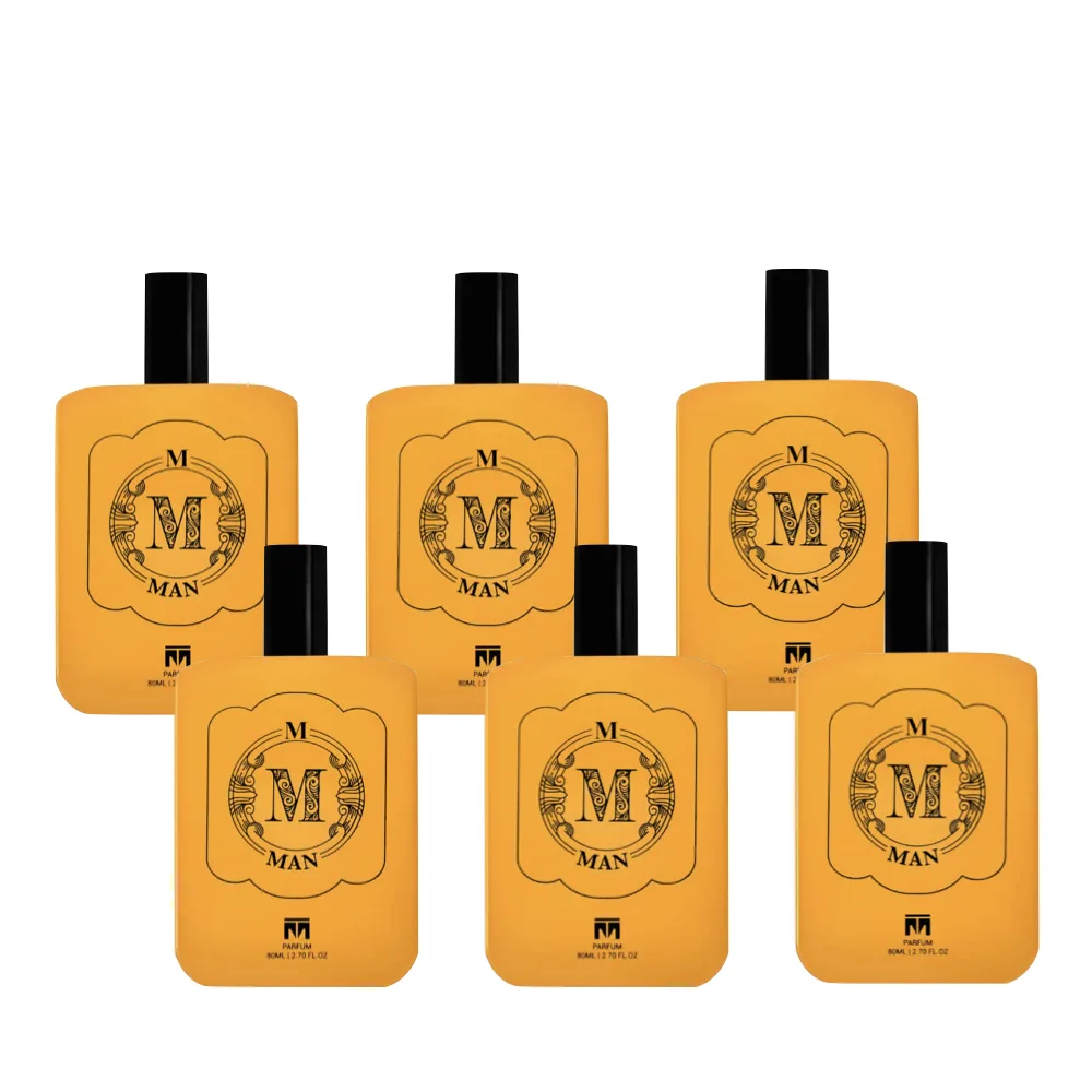 6-Pack M Man Eau De Parfum - Motala Perfumes - 1 Million by Paco Rabanne