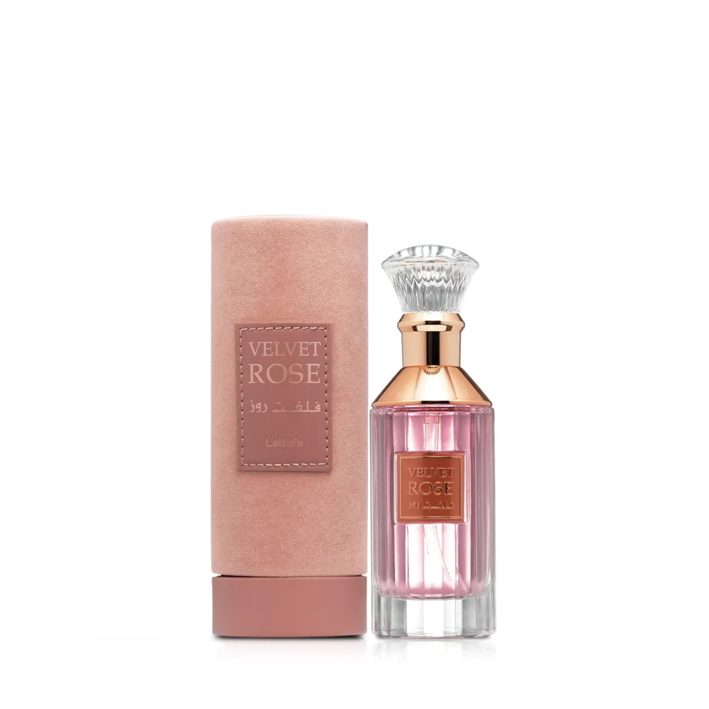 Lattafa Velvet Rose Eau De Parfum 100ml - Arabic Dubai Perfume