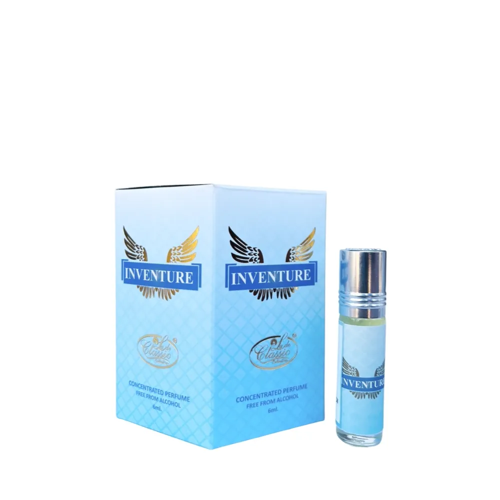 6-Pack Inventure Concentrated Oil Perfume 6ml by Lade Classic