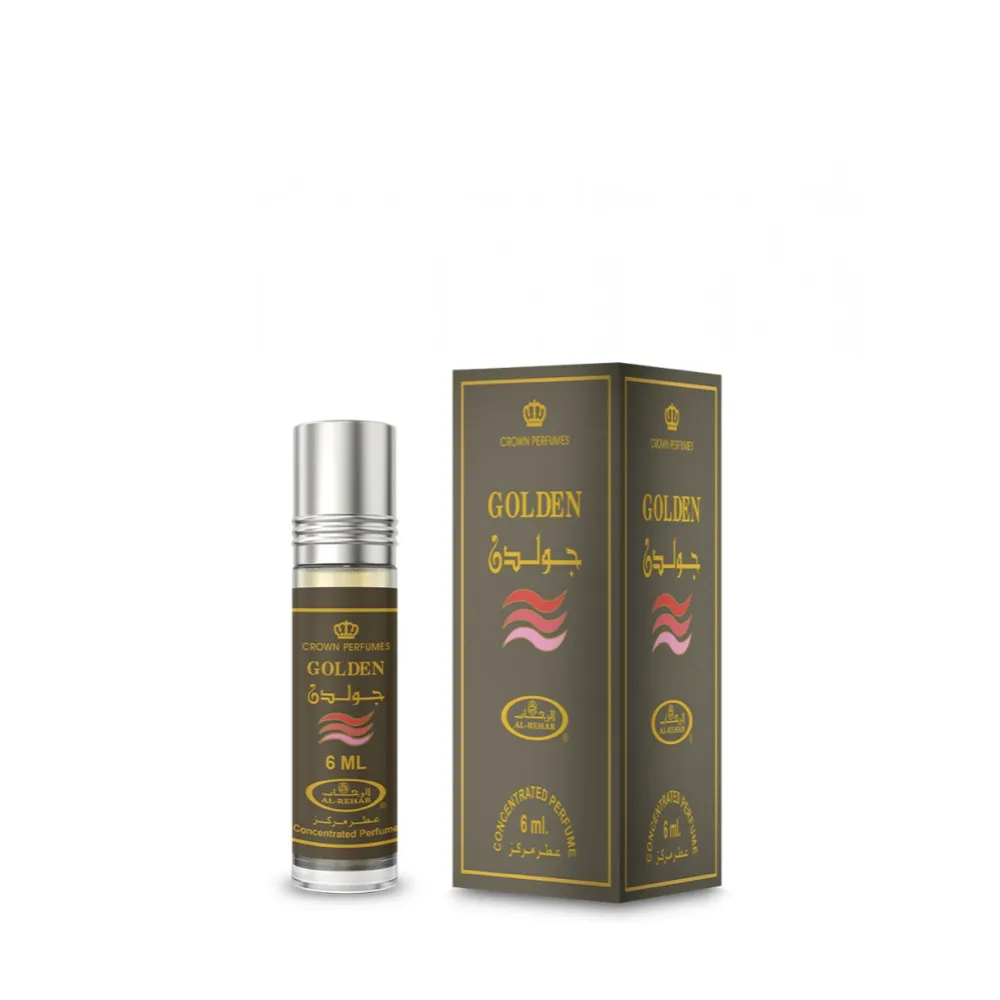 Golden Al-Rehab Oil Parfum 6ml - Arabic Dubai Perfumes